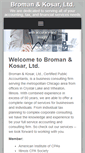 Mobile Screenshot of bromanandkosar.com